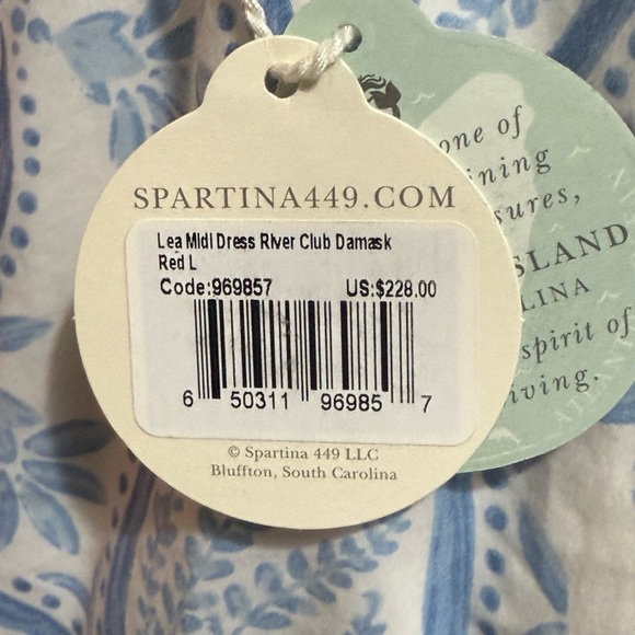 Spartina 449 Lea dress River Club Dumask - Picture 5 of 5